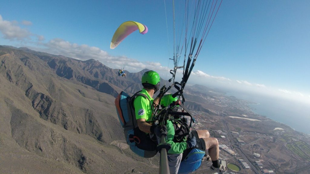 parapente izaña