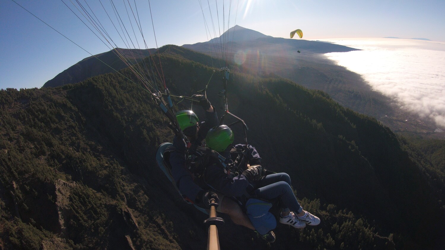 parapente teide