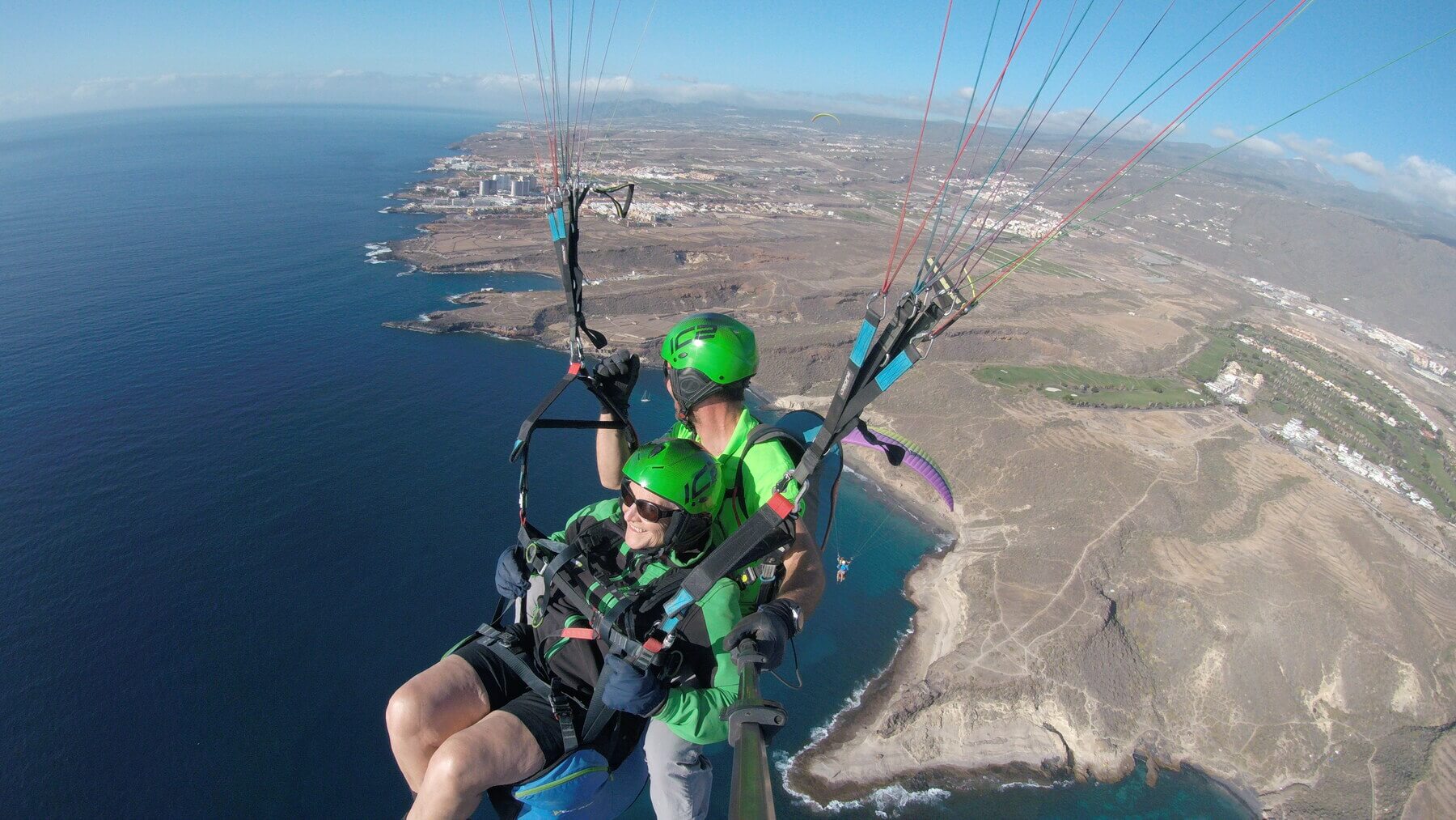 vuelo parapente tenerife