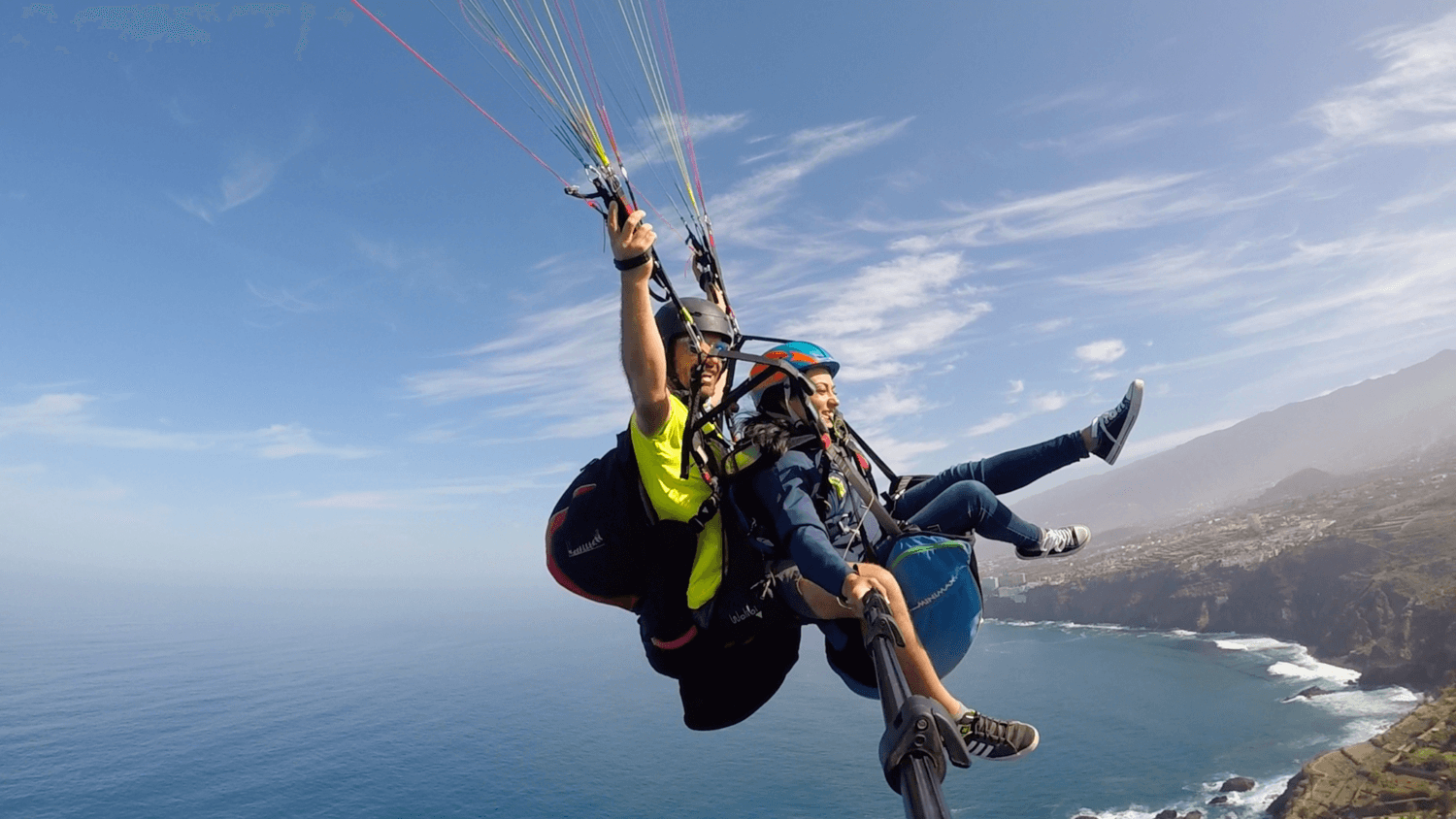parapente tenerife adeje