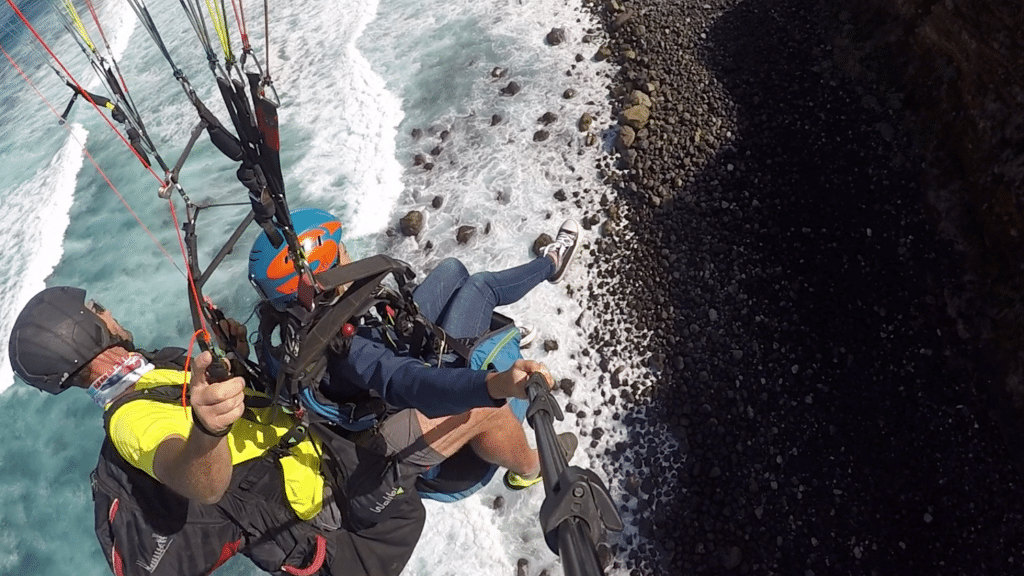 paragliding adeje