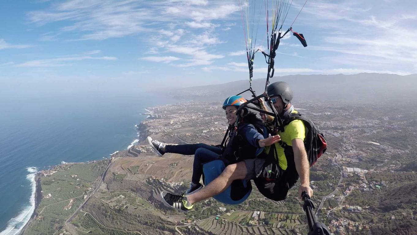 parapente tenerife sur