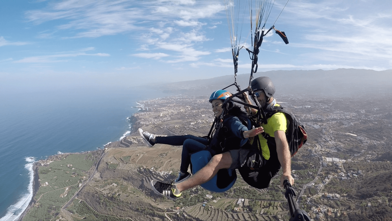 vuelo parapente tenerife