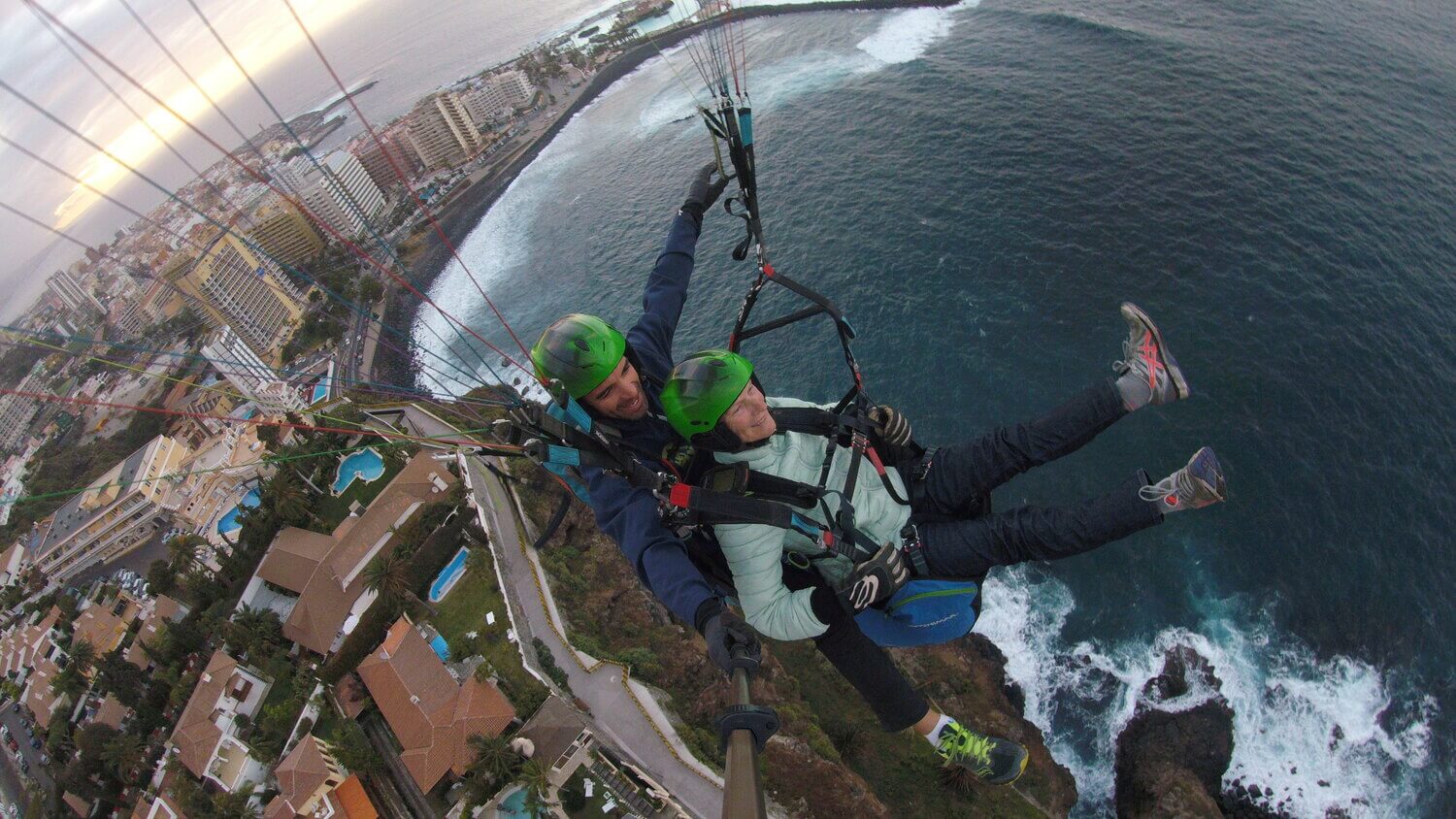 parapente en adeje