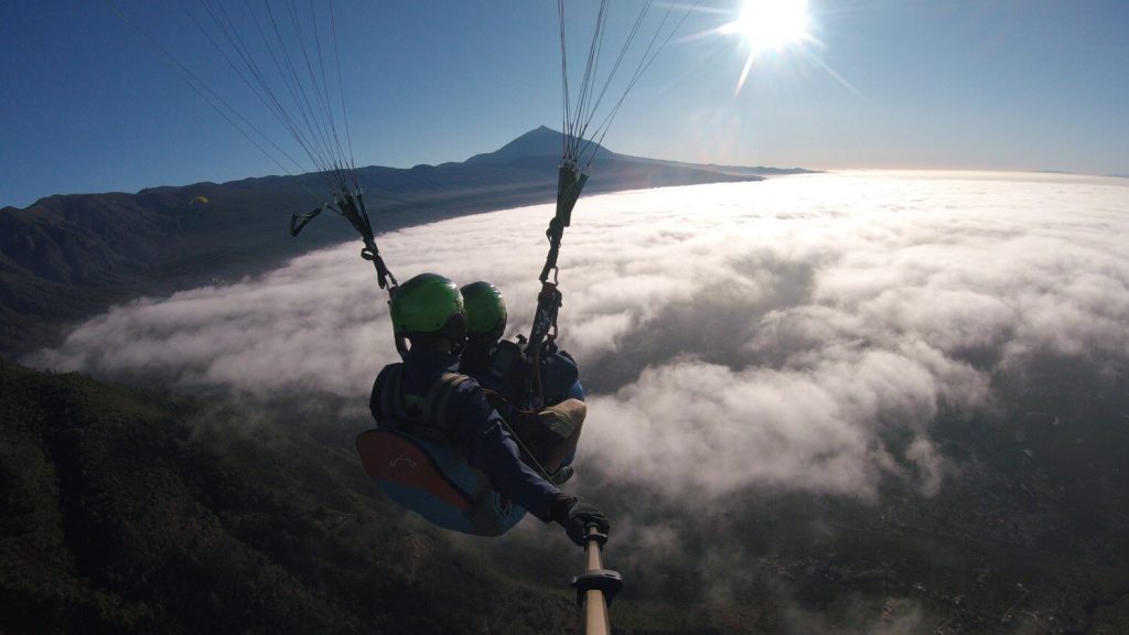 parapente teide