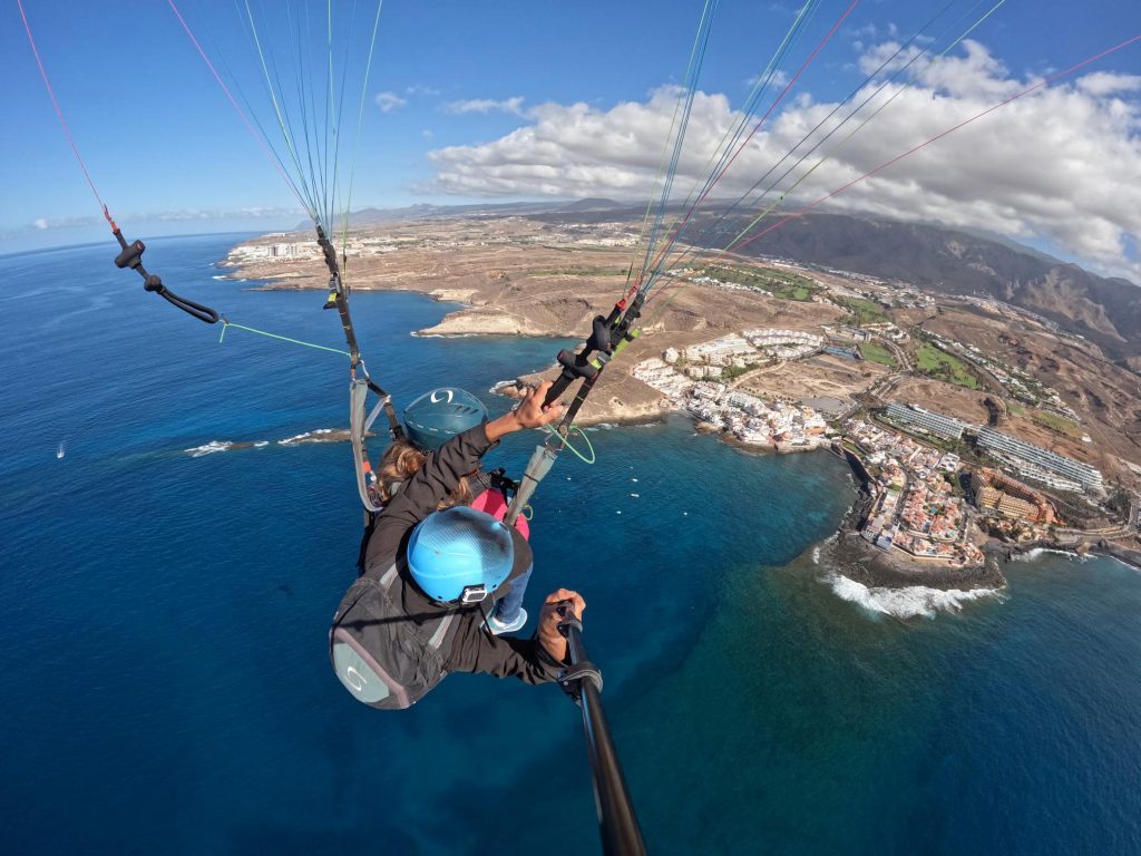 Vuela en Parapente Descubre Tenerife desde el Cielo